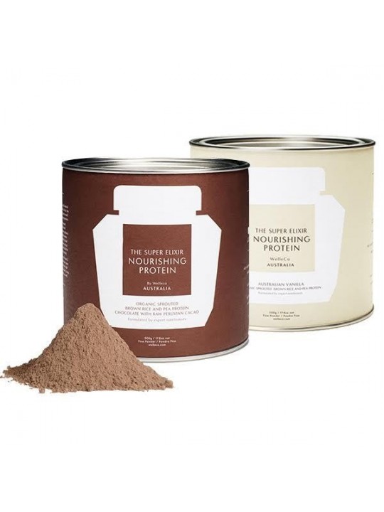 NOURISHING PROTEIN VANILLA BOX 500g & NOURISHING PROTEIN CHOCOLATE BOX 500g 