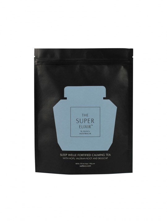THE SUPER ELIXIR SLEEP WELLE FORTIFIED CALMING TEA 50 дози презареждане 